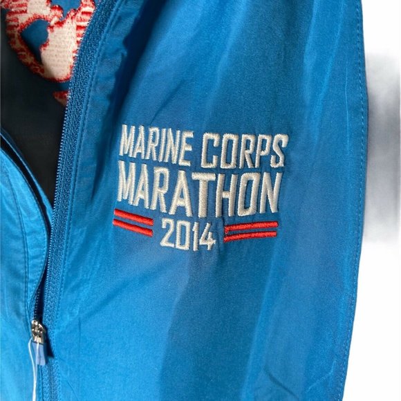 Brooks USMC Marine Corps Marathon 2014 Jacket NWT - Picture 2 of 8